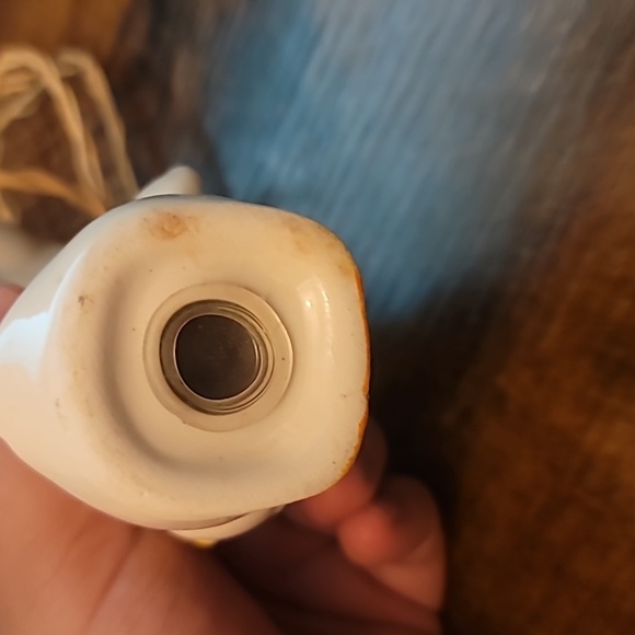 Vintage Ducks in Basket Salt and Pepper Shakers Ceramic Funny Ducks Shaker Colle - Picture 5 of 5